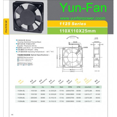 AC FAN-11025